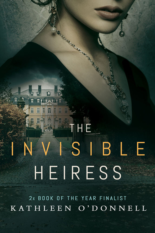 Mystery Thriller Book Cover Design: The Invisible Heiress